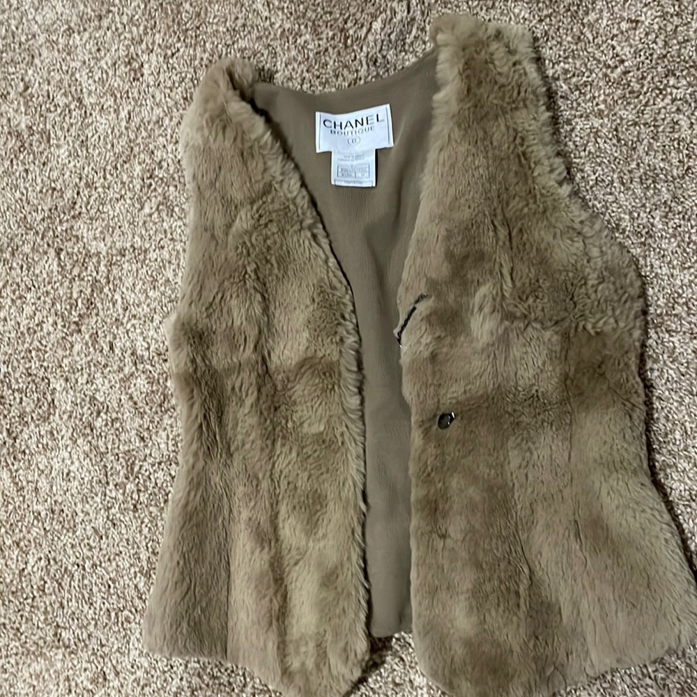 Chanel Fur vest